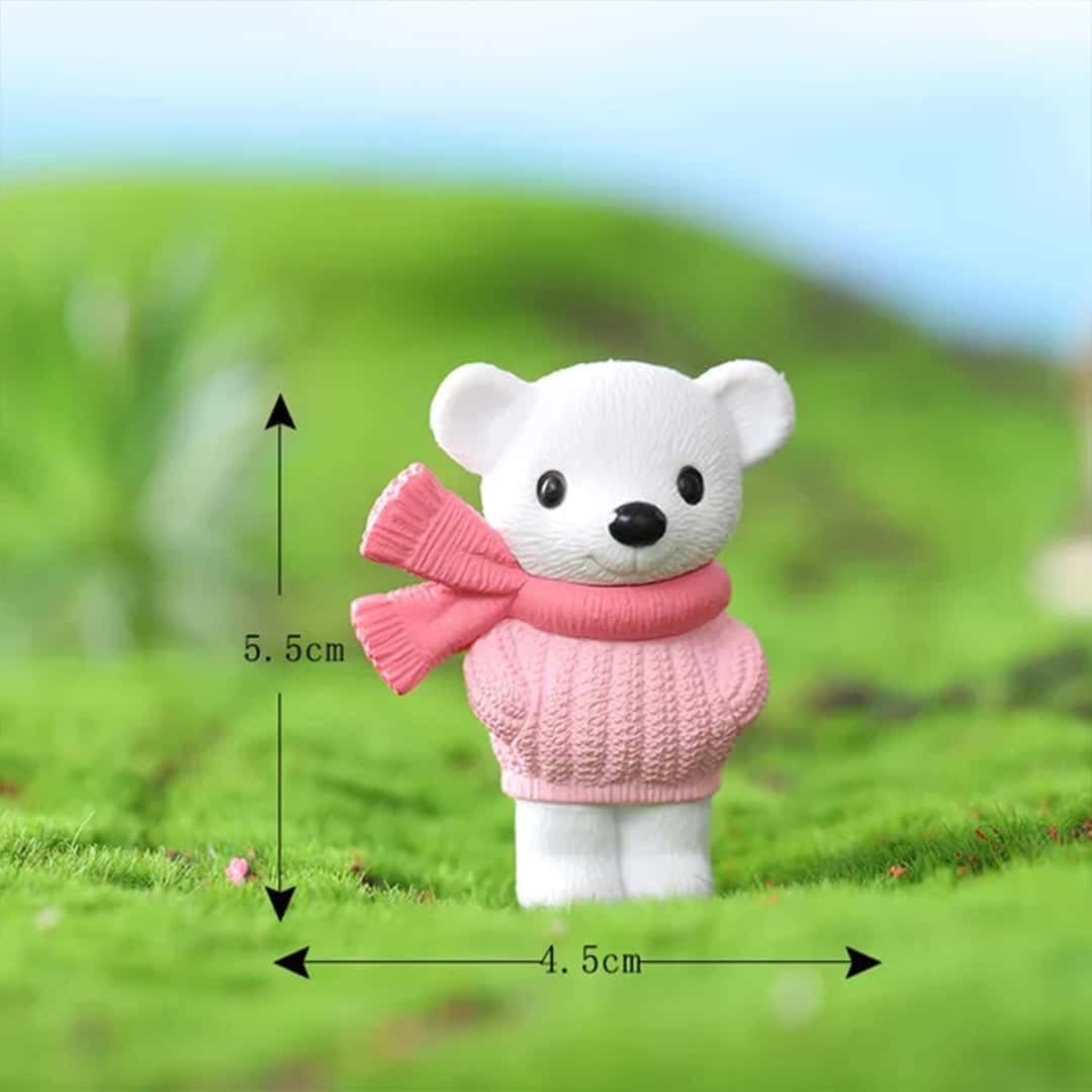 Bear Keychain: Show Your Style and Embrace Adventure! (Pack of 2) - Image 4