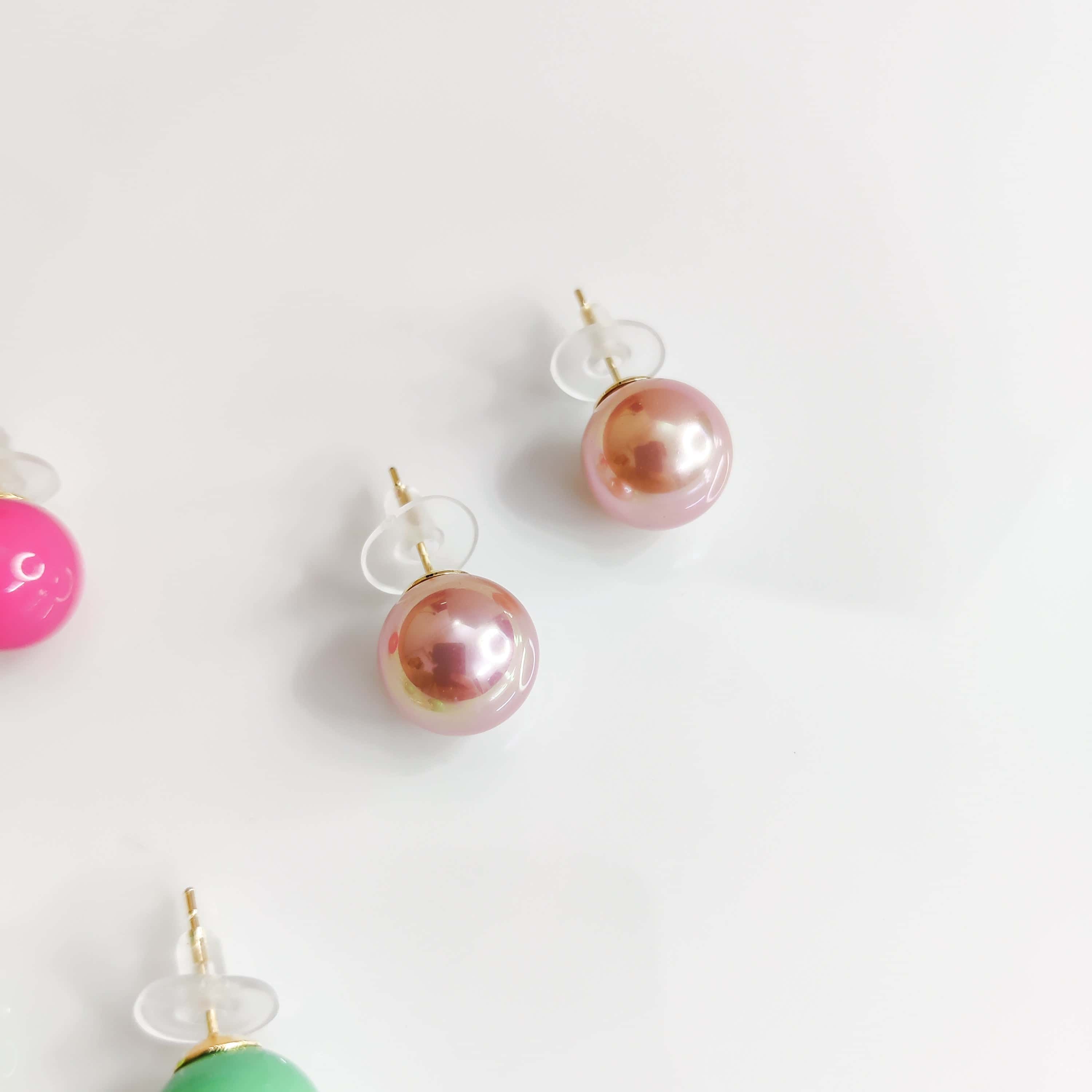 Color Ball Candy Stud Earrings - Image 5