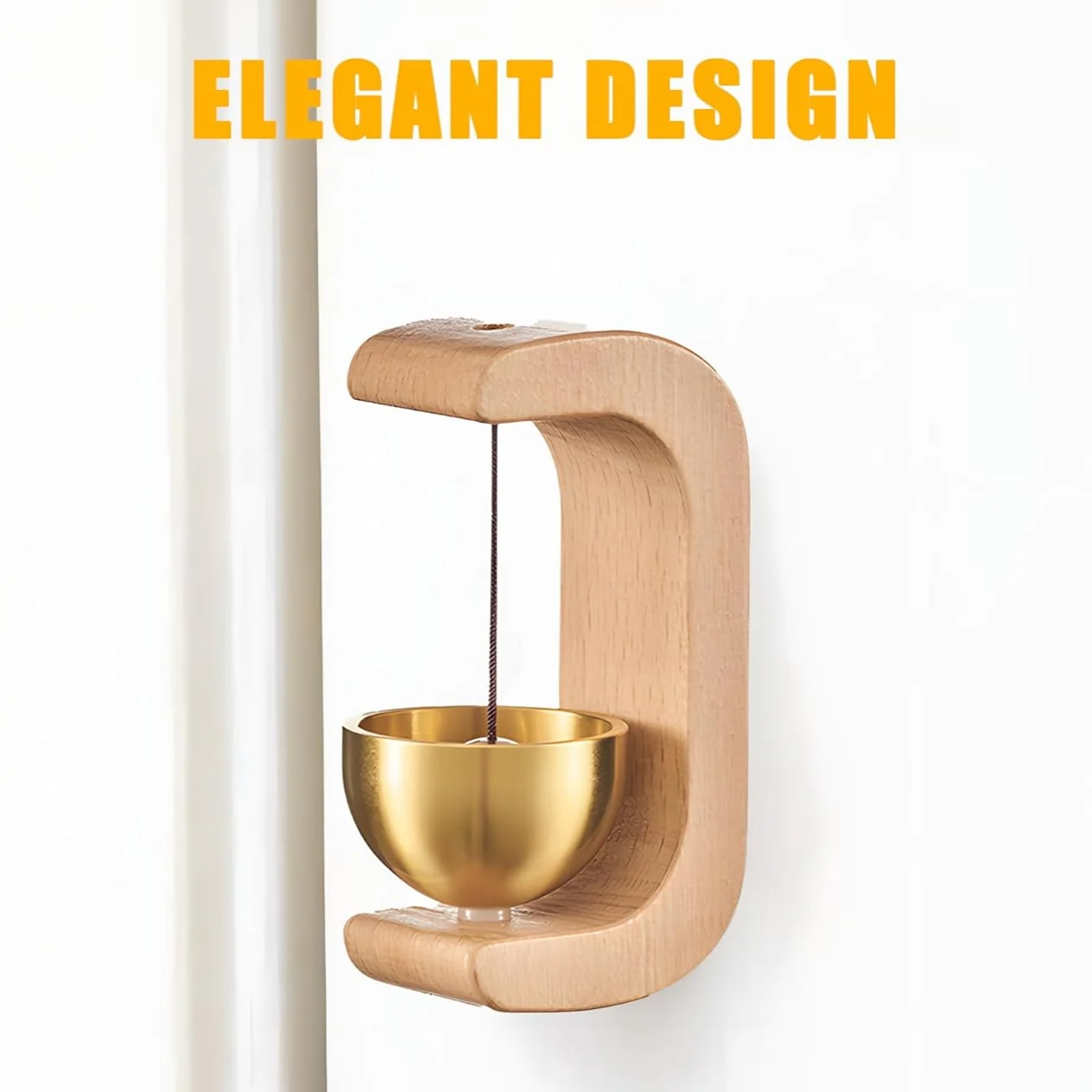 Japanese Wooden Shopkeeper Door Bell – Traditional Door Entrance Bell - Image 10