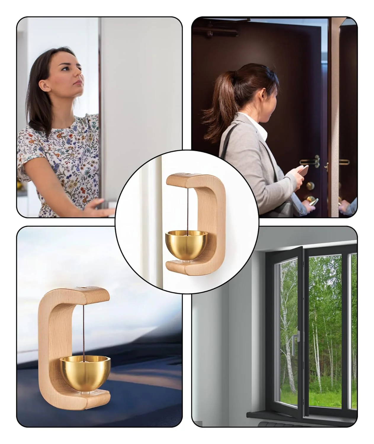 Japanese Wooden Shopkeeper Door Bell – Traditional Door Entrance Bell - Image 11