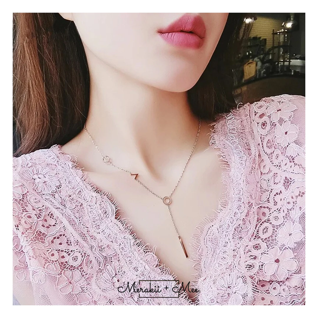 Love Letters Tassels Necklace - Image 4