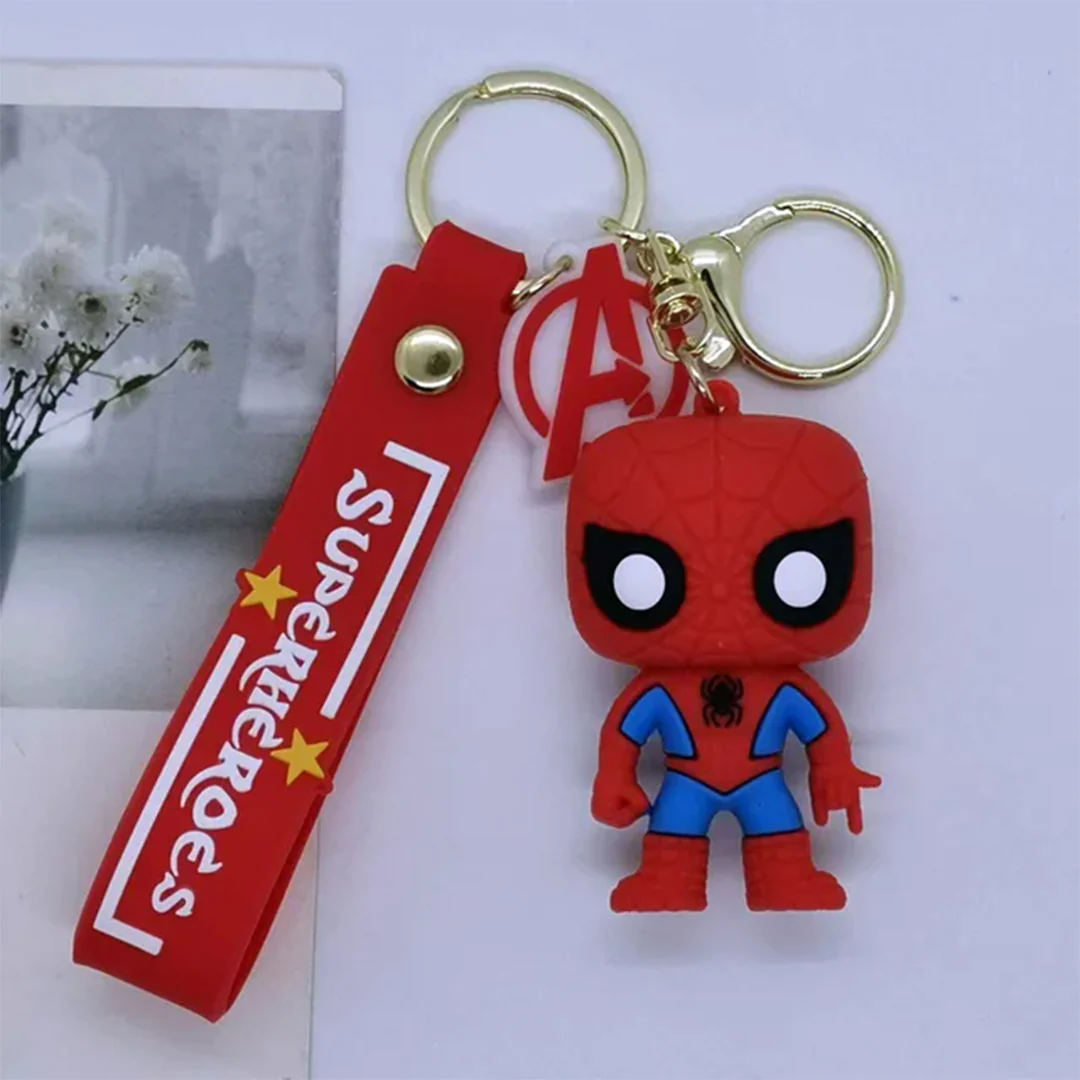 Marvel's and DC Universe 3D Rubber Keychains with Strap - Image 6