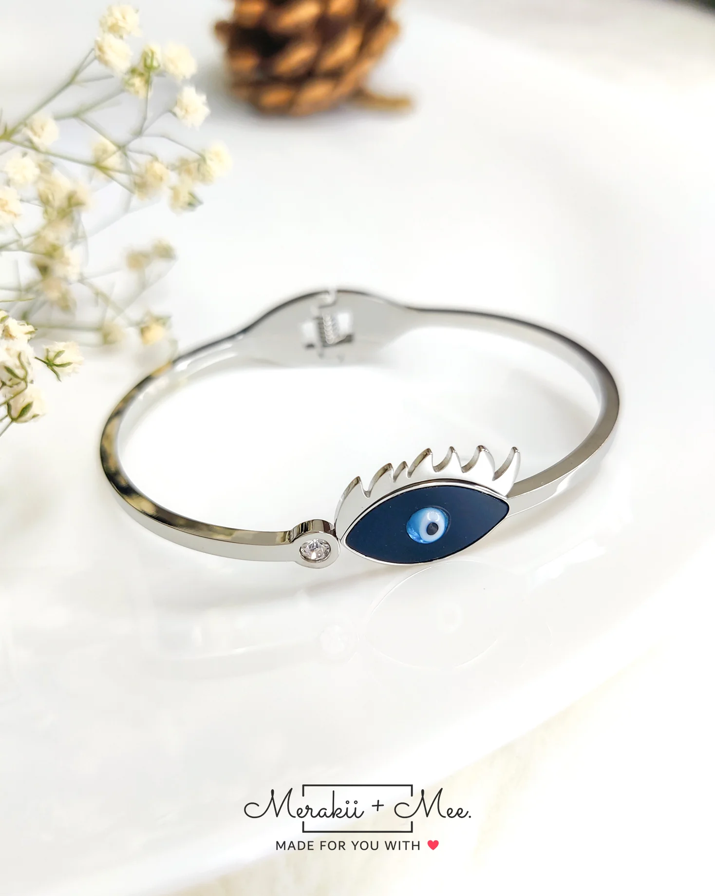 Mother Of Pearl Evil Eye - Image 3