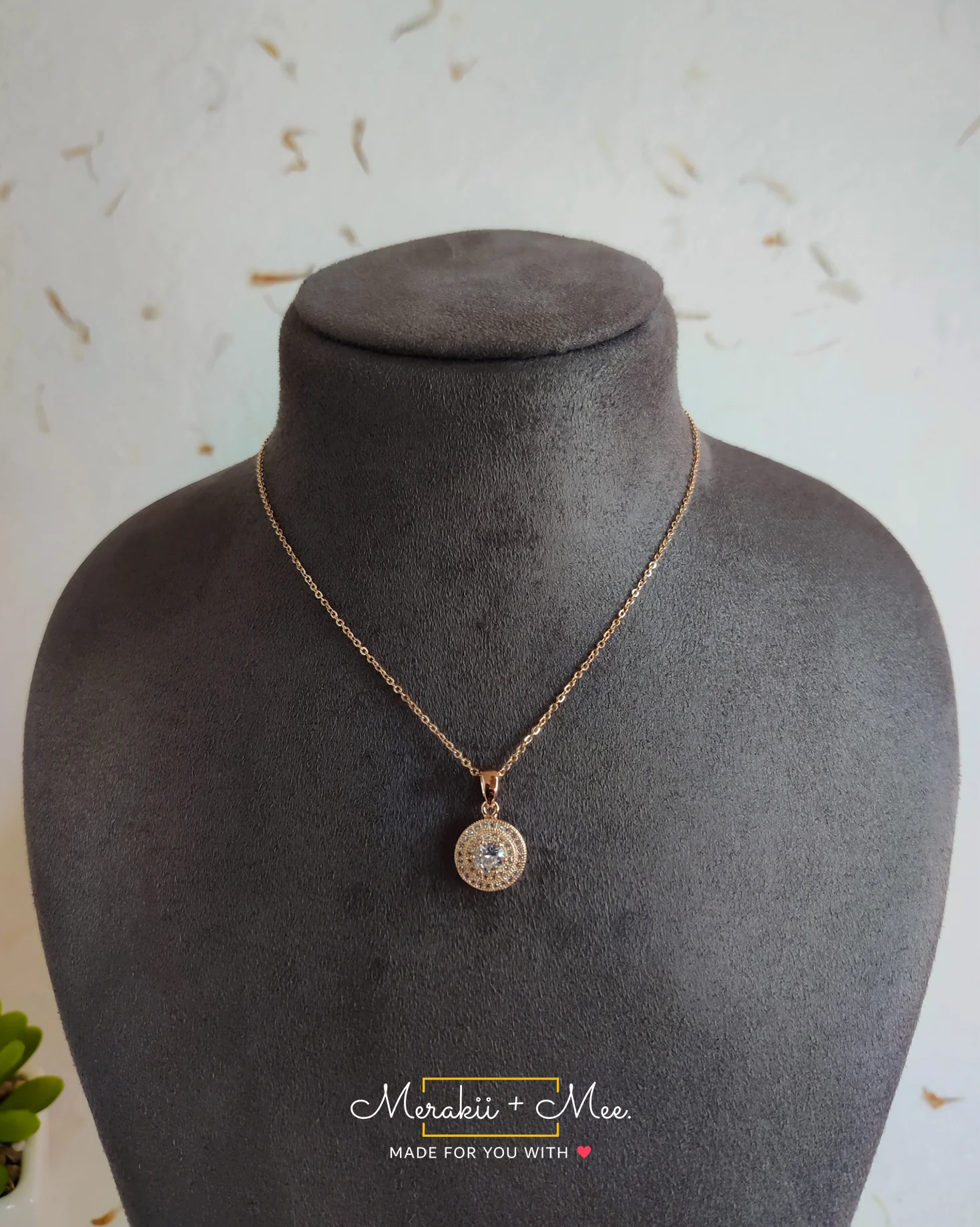 Solitaire necklace - Image 3