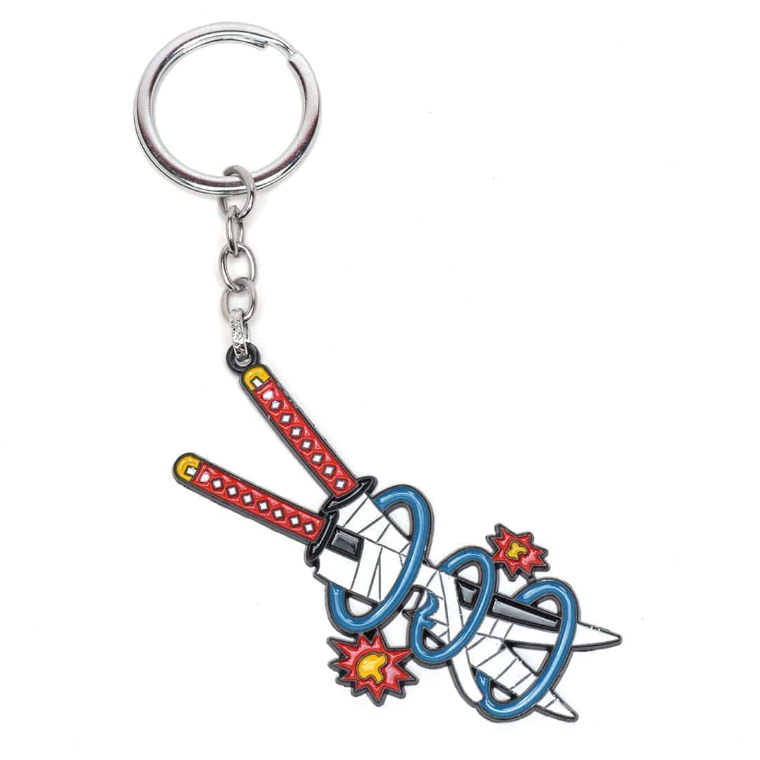 Tengen Katana Metal Keychain | Demon Slayer Collectible Accessories - Image 4