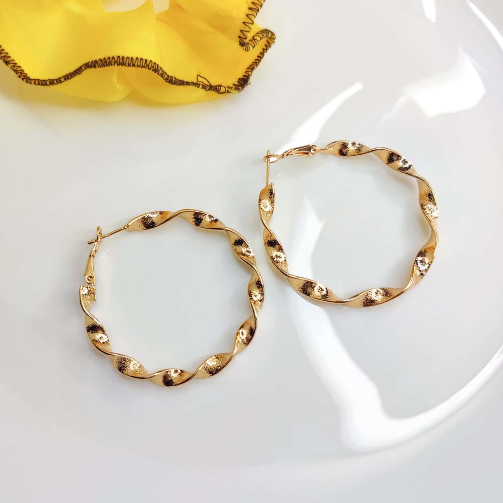 Twisted Ribbon Hoops - Image 3